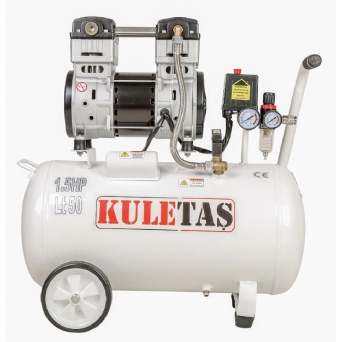 50 Lt Silent Oil-Free Air Compressor